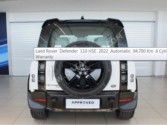 Land Rover Defender 110 HSE 2022 Automatic